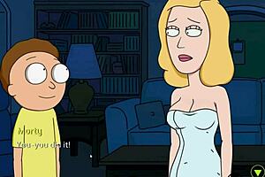Beth TTS done with AI speech in Rick and Morty parody