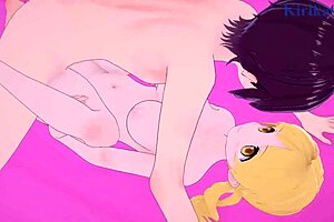 mami tomoe and ashley taylor intense sex in puella magi madoka magica magia record hentai