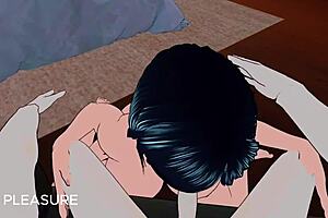 Experienced Milf Mom Licks and Blows in VR, Then Doggystyle Fucks with Dildo for Wet Pussy Cumshot