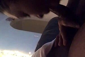 Beautiful black girl gives a deepthroat blowjob to a big cock