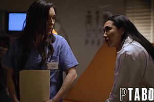 malpractice makes perfect with sinn sage and vicki chase in taboo milf blowjob. big tits and ass pov reality.