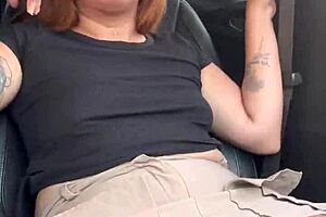 Strangers humiliate my curvy wife by cumming in her vagina on the street