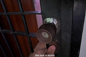 feeling desperate, the young 18+ neighbor with big natural tits begs for pov sex, riding, and homemade facial