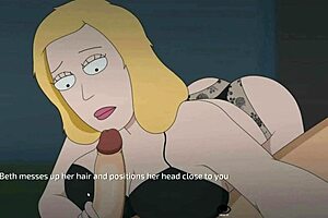 Beth TTS done with AI speech in Rick and Morty parody