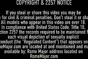 Juicy Pussy Mocha Menage Craves Meat From Rome Major