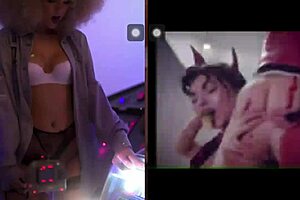 in this bizarre pinball fetish video, manic sabrina gets involved in some wild fetish play