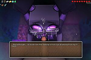 i'm the witch testing potion for giant cock in hornycraft