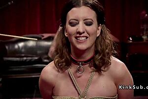 Group Gathering On Upper Floor With Bondage Activities