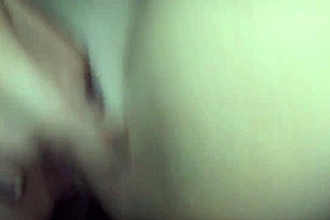 In this scene, the eager girl starts sucking the big black cock passionately