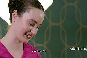 The lesbian masseuse got rizz with spanish subs