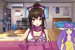 Ninnin Days Part 4: Sexy Ninja Maid Serves Master in Anime Hentai.