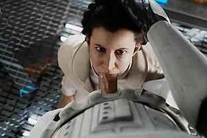 3D animated Princess Leia and Ahsoka Tano scenes compilation