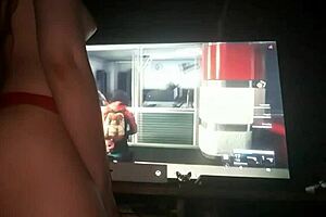 i watch this perfect young 18+ woman with big ass masturbate her pussy