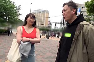 Japanese Babe with Massive Tits Shows Off Wild Body