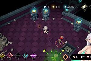 GIANT COCK DEFLOWS IN HENTAI