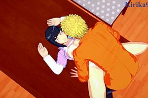 hinata hyuga and naruto uzumaki have intense sex in naruto hentai