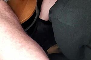 she secretly sucks my cock, swallows it all, and i cum like a beast 😈💦