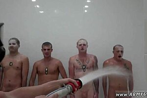 nipple military gay hazing showering and fucking
