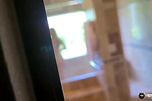 vicky vette cleans up after cumshot on her big ass in shower 😏 handjob and blowjob too