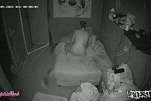 pendeja grabada con camara de seguridad - lujuria reed