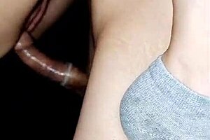 My best friend's cute sister intensely rides and swallows cum