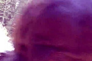 Petite Latina sucks and swallows huge cum load outdoor