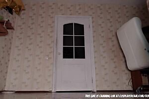 Hey, teen slut fingering ass on webcam chat! 😈