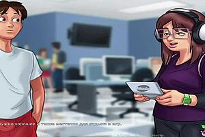 summertimesaga adventure with chubby girl in headphones episode 4 scene 95