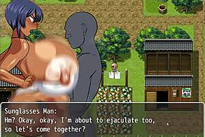 Tanned girl natsuki hentai game ep 35 exhibitionist peeing is making her pussy all wet with fat big tits cum game 3d cock tits monster cock anime hentai