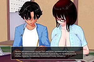 3D game with hot scenes of anal sex and big boobs