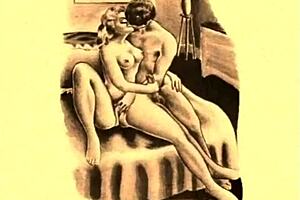 Exploring vintage erotic art from the past. 😊