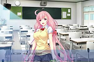 Erotic speech distracts in Akumeru family Yunagi route.