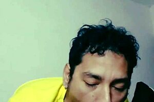 This Hairy Argentinian Stud Enjoys Delicious Blowjobs from an Amateur Guy