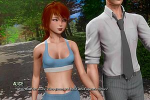 Beautiful women with hour-glass shaped bodies in 3D animated porn movie