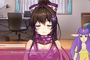 Ninnin Days Part 4: Sexy Ninja Maid Serves Master in Anime Hentai.