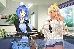 Erotic speech distracts in Akumeru family Yunagi route.