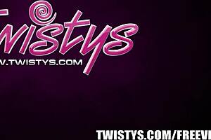 Little Caprice teases her fit body before fisting herself