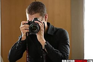 Valentina Nappi shows off her big tits and ass in trimmed sex scene.