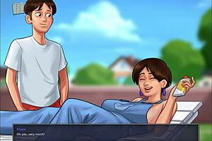 summertime saga with big ass milf action