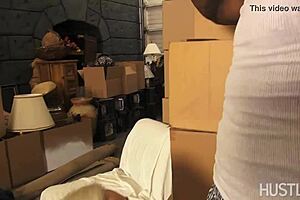 Skylar Green gives casual blowjob to cock in short video