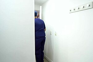 Sara Blonde Pounds Patient Hard