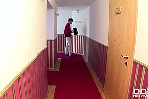 Aurelly Rebel's asshole gets double penetrated hard in this threesome! 😈