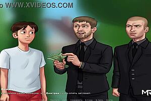 summertimesaga adventure with chubby girl in headphones episode 4 scene 95