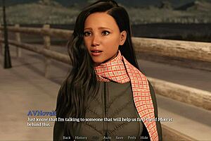 Interactive erotic story with PC gameplay