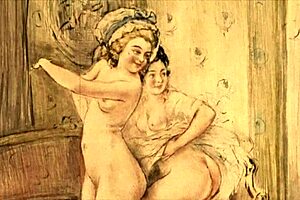 Vintage Cartoon Drawings From Antique Era