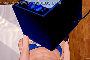 WOW! RUBBING TV WOMAN'S VAGINA TO HEAT HER UP FAST