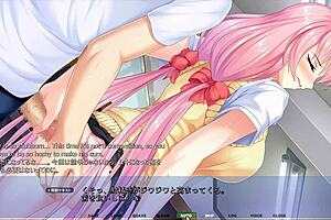 Erotic speech distracts in Akumeru family Yunagi route.