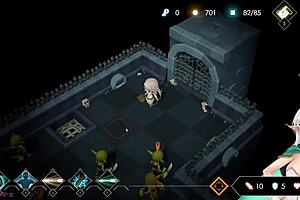 GIANT COCK DEFLOWS IN HENTAI