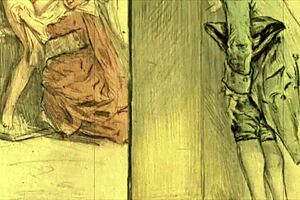 Vintage Cartoon Drawings From Antique Era