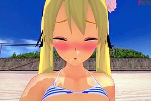 Ever seen Marie Rose in bikini banging on the beach full fantasy?